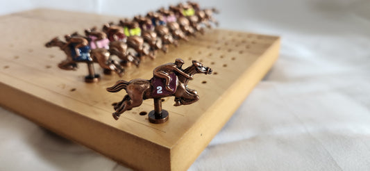 Horse Race Game Replacement Horse Metal Pegs - 1/8"Holes
