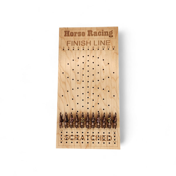 Horse Racing Board Game - Personalized, Maple, Custom Game