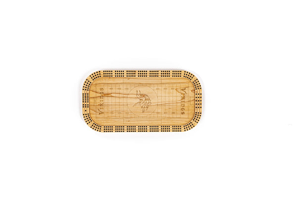 Personalized Stadium Cribbage Board Hockey - Basketball - Football