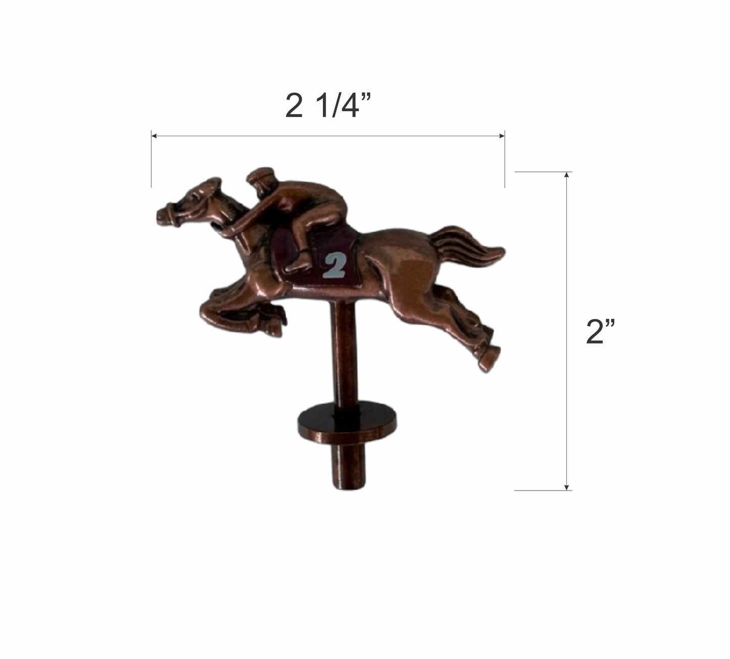 Horse Race Game Replacement Horse Metal Pegs - Large
