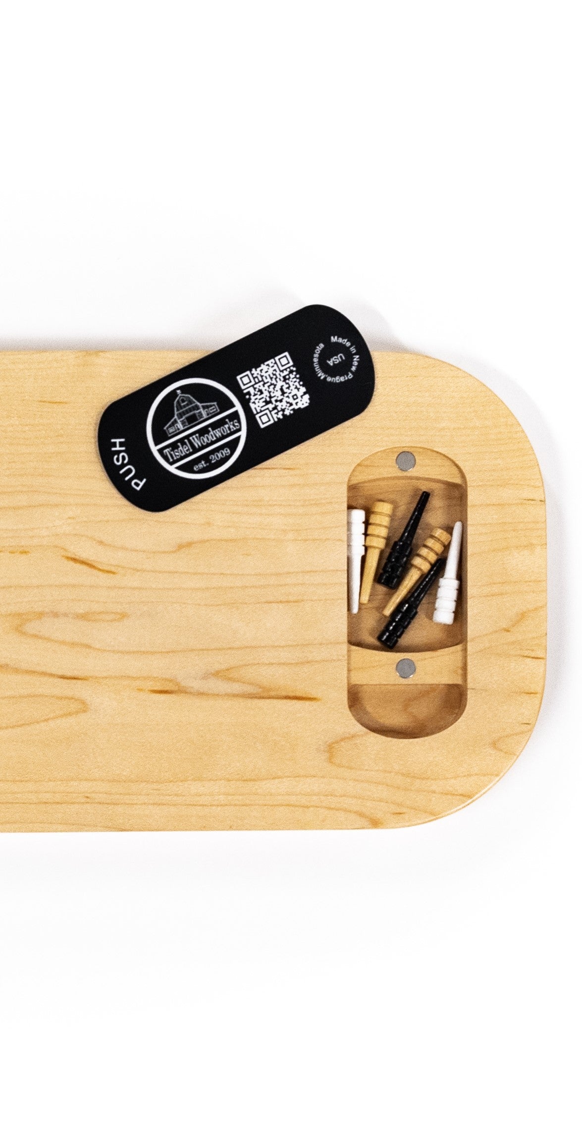 Personalized Stadium Cribbage Board Hockey - Basketball - Football